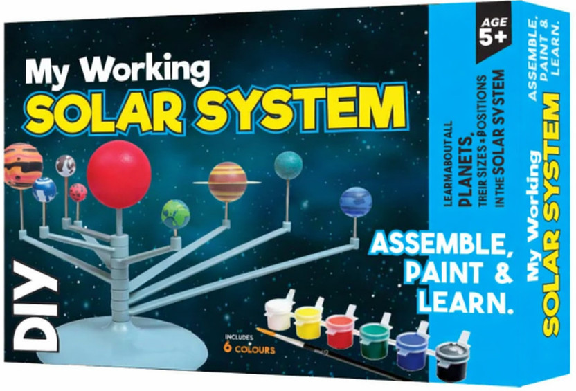 Zest4u New Solar System DIY Model Building Kit