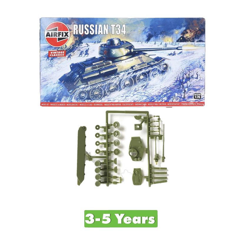 Airfix RUSSIAN T34 MODEL KITS Model Building Kit