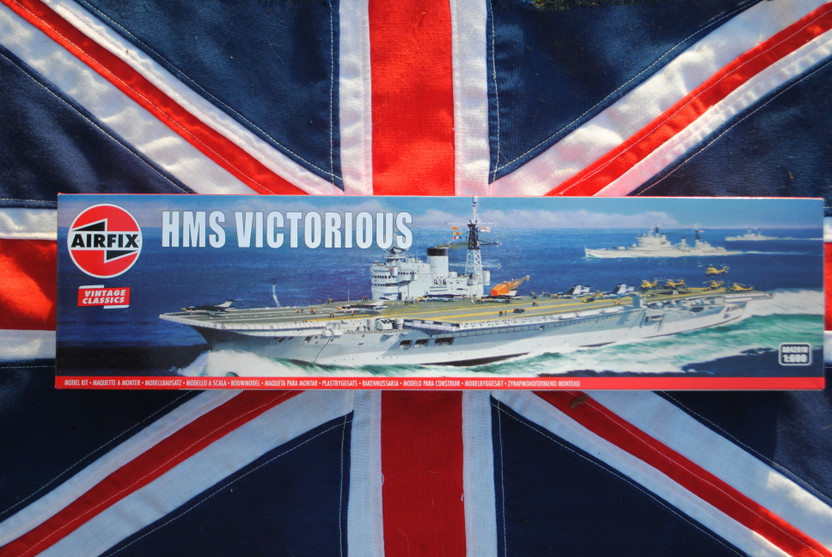 PATRIDA HMS VICTORIOUS -US ROYAL NAVY-1958 Vintage Classics( Age 8+ Years ,Paint Extra) Model Building Kit