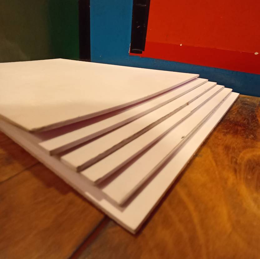 CRAFTWAFT Sunboard Foam Board Sheet for Craft DIY Project Models (Pack