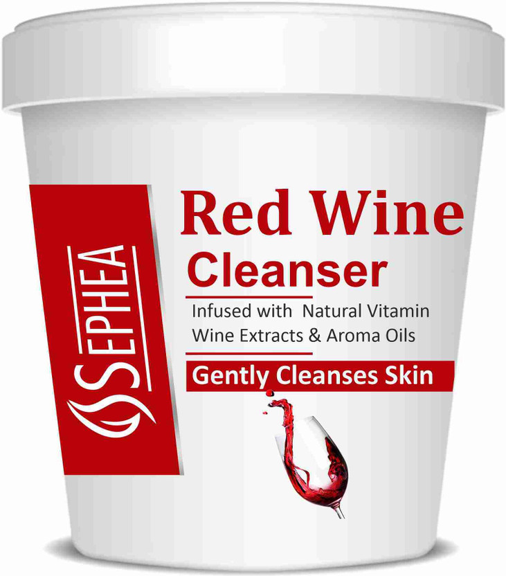 SEPHEA Red Wine Cleanser With Aroma Oils Gently Cleanses The Skin(100 g)