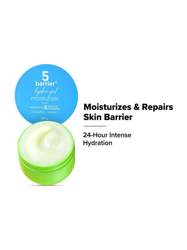 Aqualogica Barrier+ Hydra Gel Moisturizer with 5 Ceramides & Avocado(200 g)