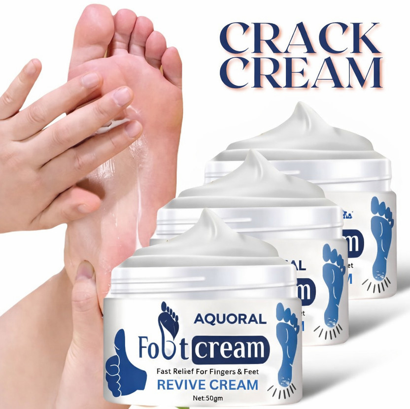 AQUORAL herbal Foot Crack Revive Cream For Dry Cracked Heels & Feet(150 g)