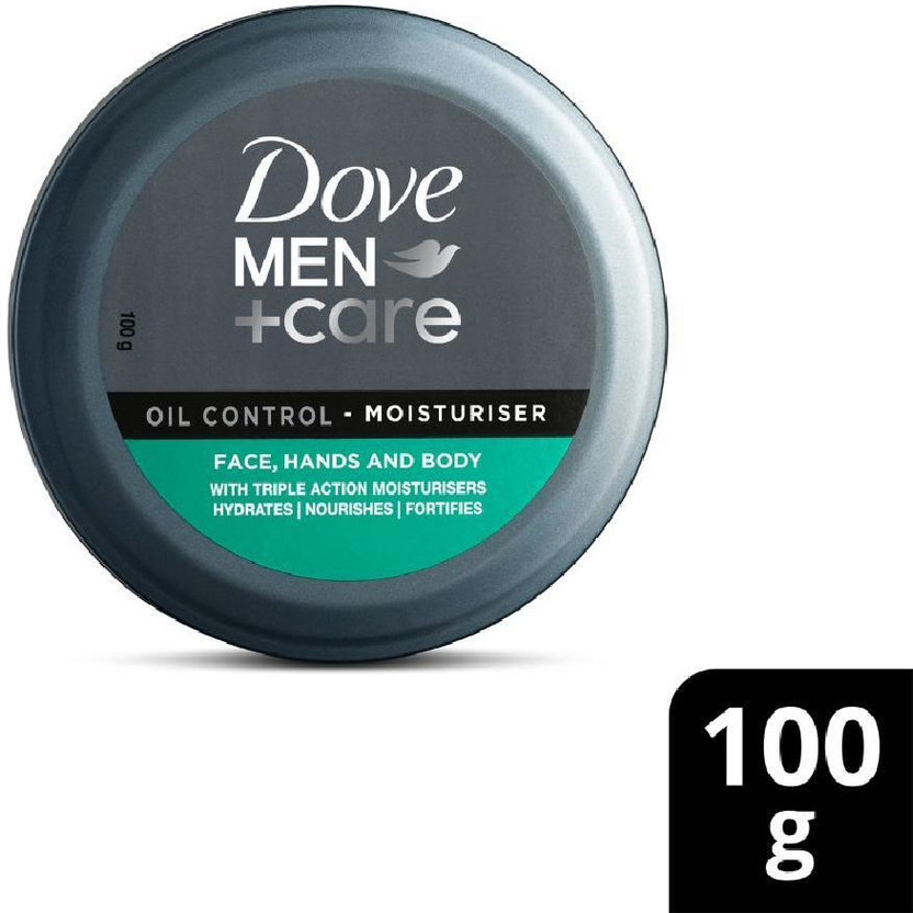 DOVE Men+Care, with Oil Control, Face Moisturiser, 100gm(100 g)