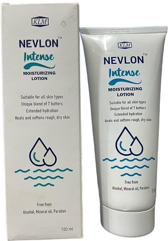Nevlon Intense Moisturizing Lotion | Unique blend of 7 butters | For Dry Skin(150 ml)