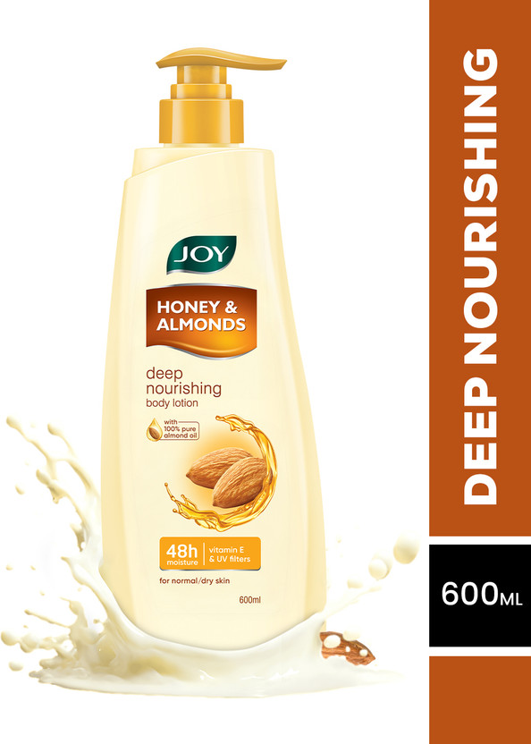 Joy Honey & Almonds Deep Nourishing Body Lotion For All Skin Types(600 ml)