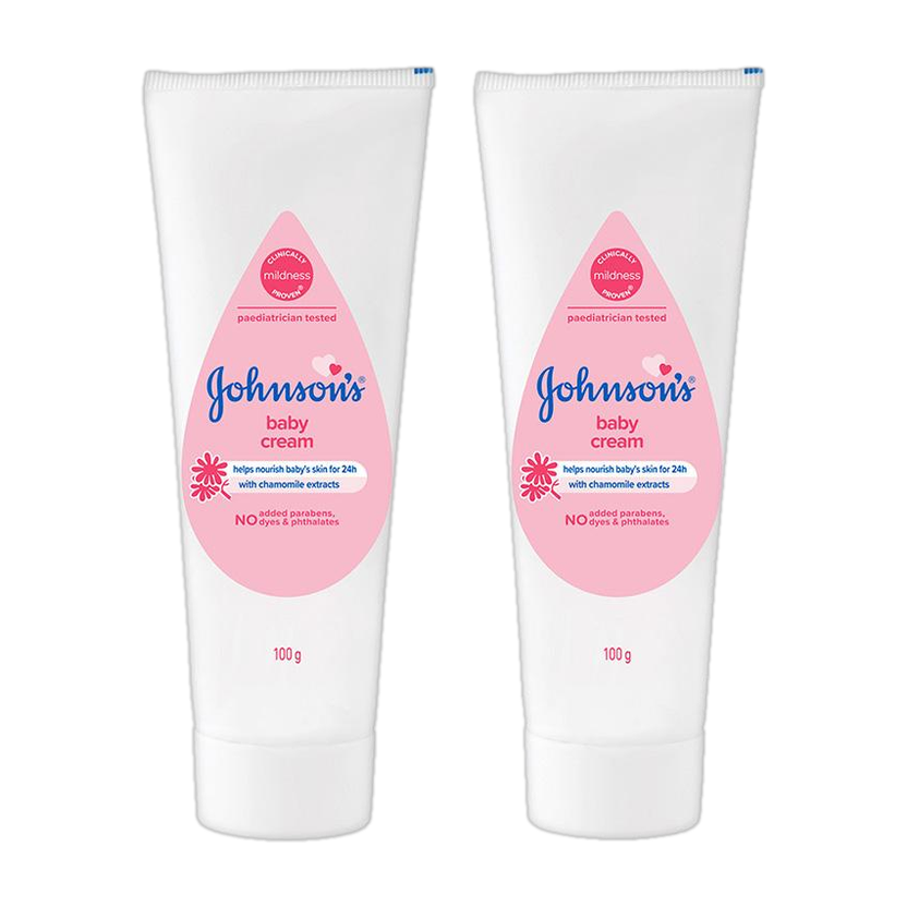 JOHNSON'S Baby Cream - Pack of 2s(200 g)