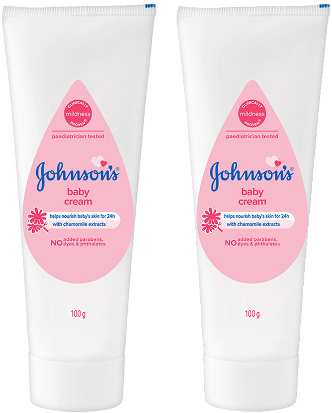JOHNSON'S Baby Cream 100gm - Pack of 2s(200 g)