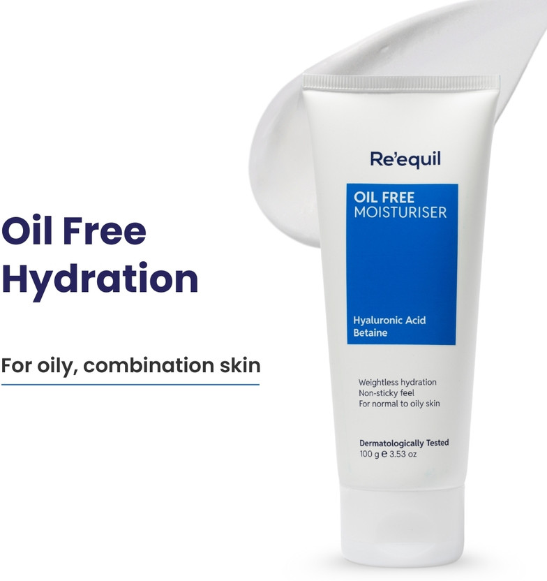 Re'equil OIL FREE MOISTURISER FOR NORMAL, OILY & COMBINATION SKIN(100 g)