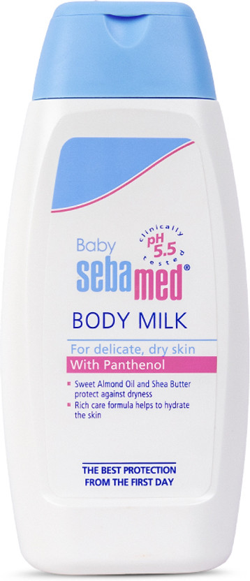 Sebamed Baby Body Milk Lotion|pH 5.5|Ideal for daily hydration of dry skin(100 ml)