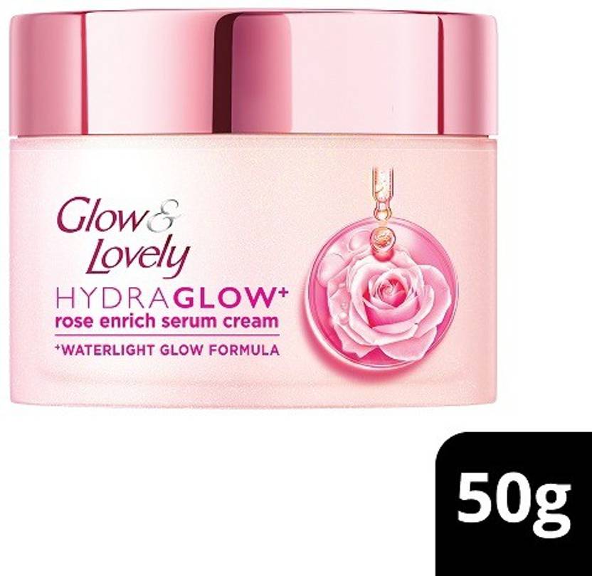 Glow & Lovely Hydra Glow Rose Enrich Serum Cream  (50 g)