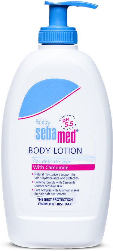 Sebamed Baby Body Lotion|pH 5.5|Long lasting moisturiser|Quickly absorbed(400 ml)