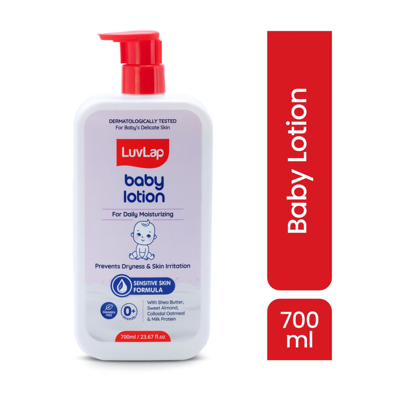LuvLap Baby Lotion with Milk Protein(700 ml)