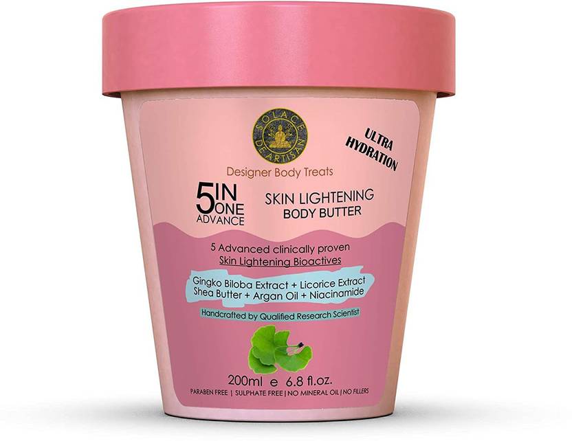 SolaceDeArtisan 5in1 Advance Skin Lightening Body Butter,100 Natural