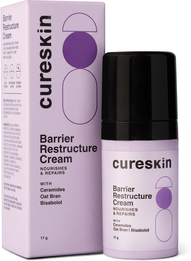 cureskin Barrier Restructure Cream | Nourishes and Repairs(17 g)