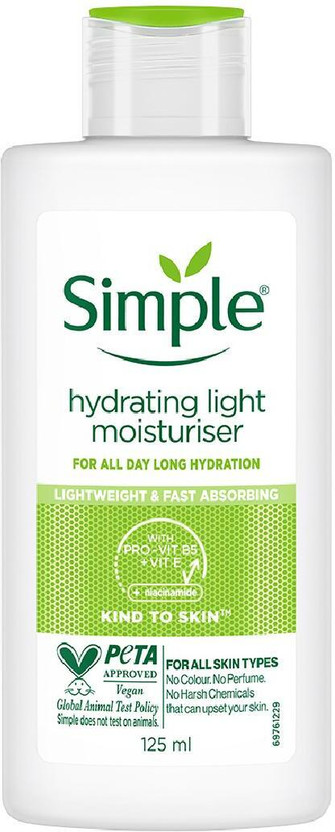 Simple Kind To Skin Hydrating Light Moisturiser(125 ml)
