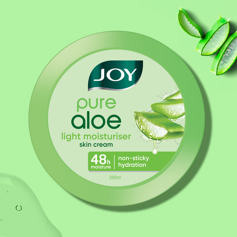 Joy Pure Aloe Multi Benefit Moisturisers Skin Cream for All Skin Type(200 ml)