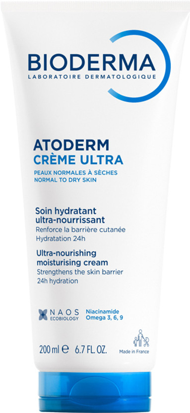 BIODERMA Atoderm Creme Ultra Daily Hydrating Moisturizer For Normal To Sensitive Dry Skin(200 ml)
