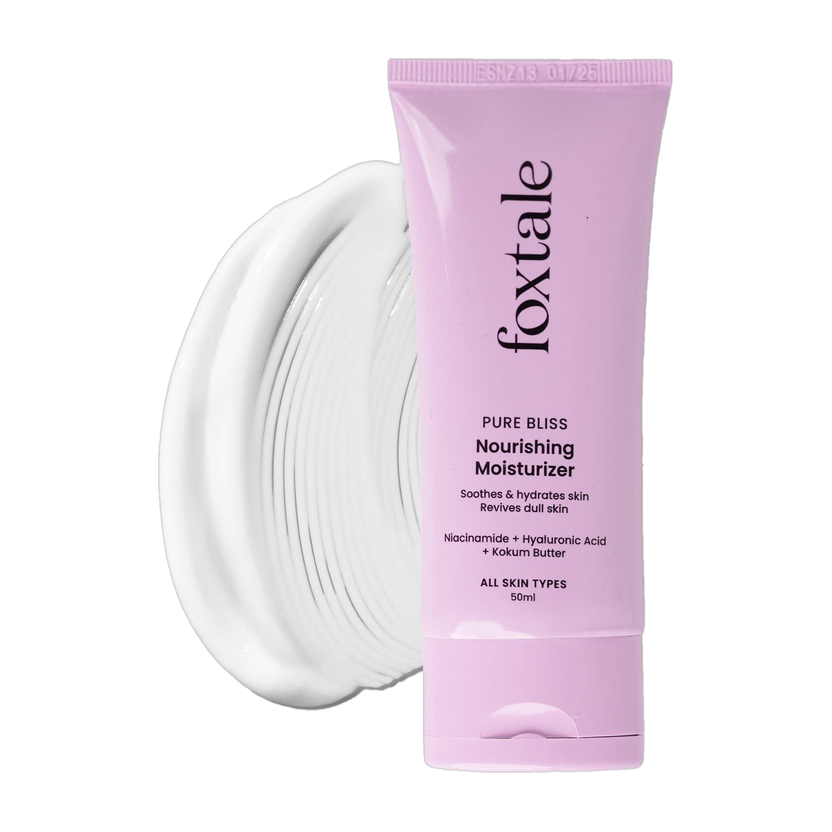 Foxtale Nourishing Ceramide Moisturizer for Dry Skin, Skin-Barrier Repair & Hydration(50 ml)