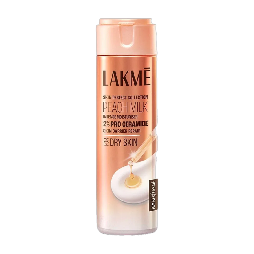 Lakmé Peach Intense Moisturiser 2% Pro Ceramide, Skin Barrier Repair(120 ml)