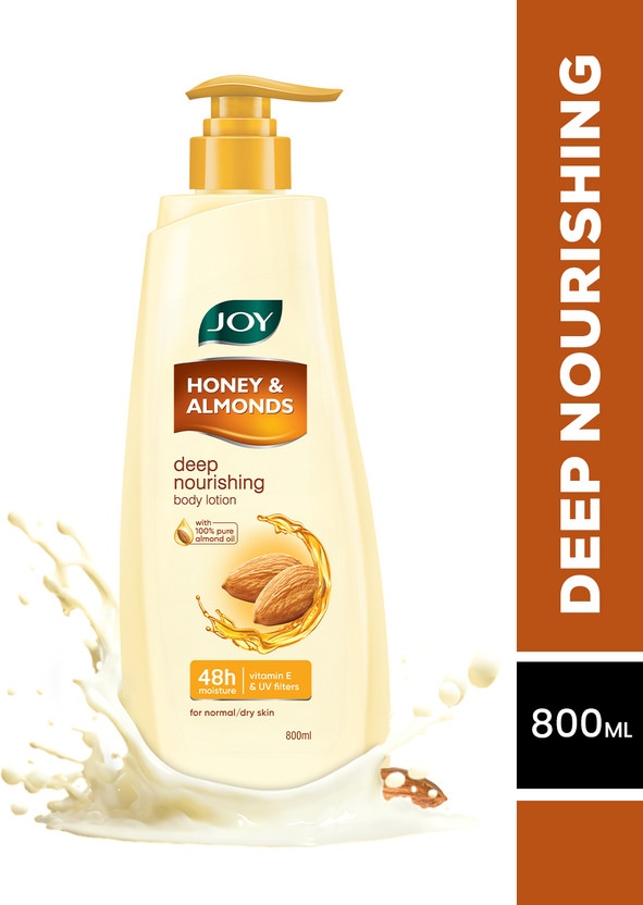 Joy Honey & Almonds Advanced Nourishing Body Lotion For All Skin Types(800 ml)