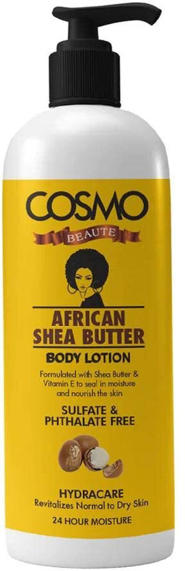 COSMO COSMO Beaute African Shea Butter Body Lotion | Daily Moisture Care(500 ml) - Flipkart Deal