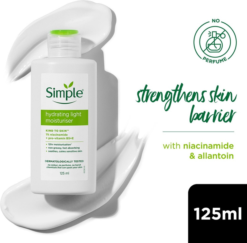Simple Kind To Skin Hydrating Light Moisturiser(125 ml)