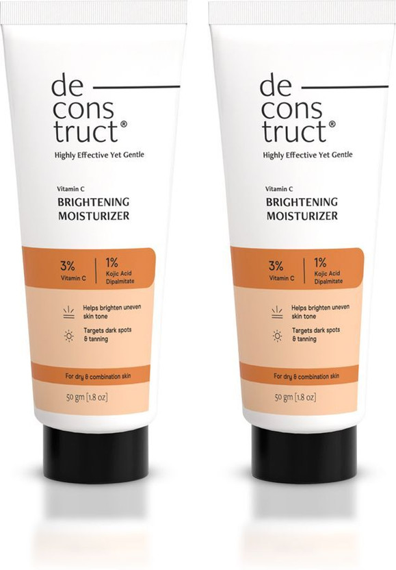 deconstruct Vitamin C Brightening Face Moisturizer Brightens & Reduces Dark Spots(100 g)