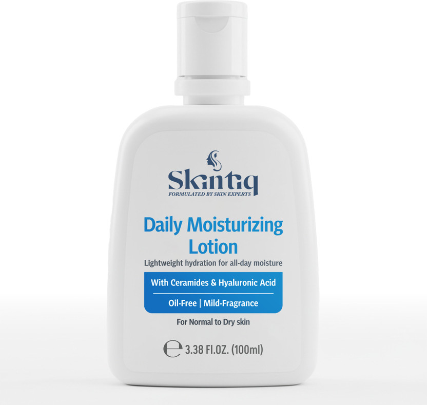SKINTIQ Daily Moisturizing Lotion with Ceramides & Hyaluronic Acid(100 ml)
