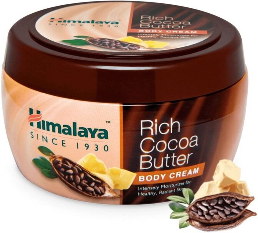 HIMALAYA Rich Cocoa Butter Body Cream | Intensely Moisturizes(200 ml)