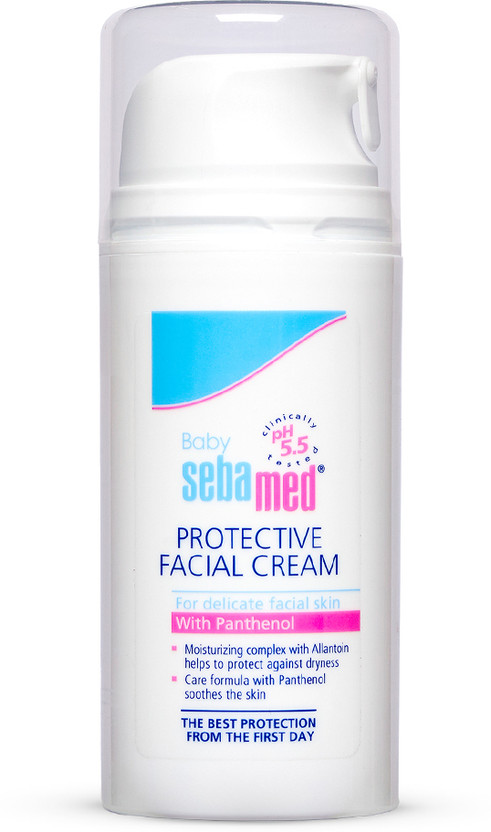 Sebamed Baby Protective Facial Cream|pH 5.5|Vitamin E for Soft Baby Face(100 ml)
