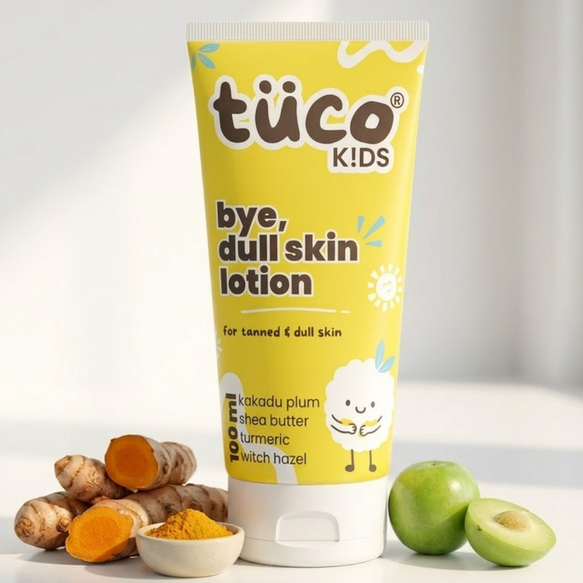TuCo Kids Dull Skin Body Lotion with Kakadu for clear, bright skin(100 ml)