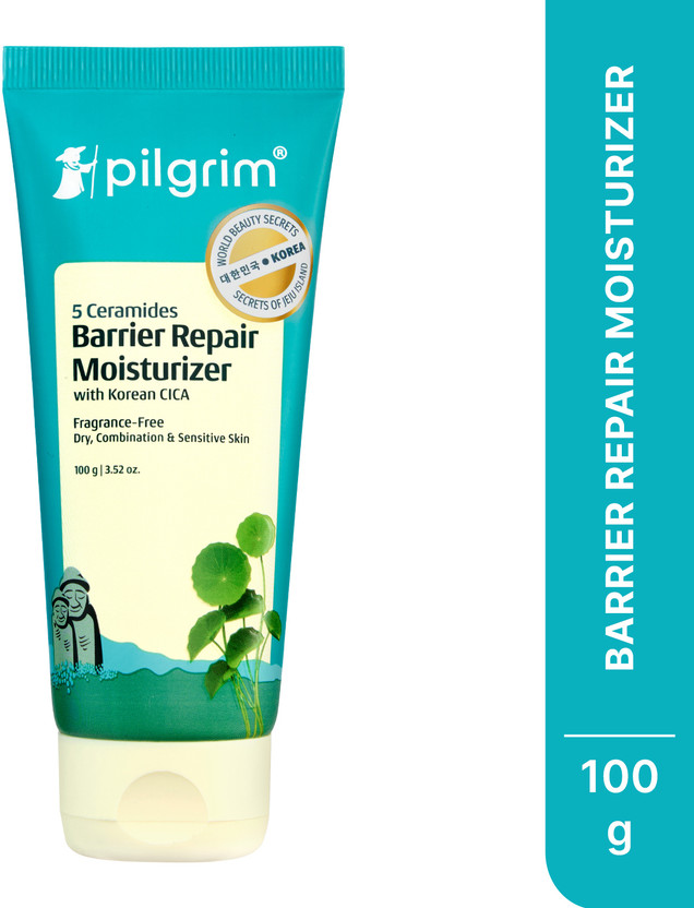 Pilgrim 5 Ceramides Moisturizer with CICA for Barrier Repair & Hydration(100 g)