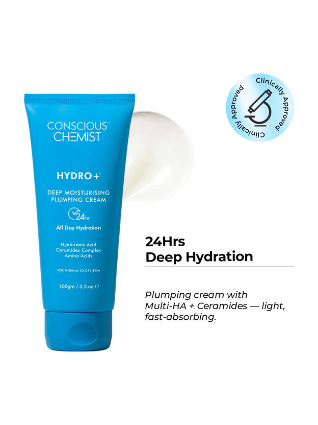 Conscious Conscious Chemist Hyaluronic Acid Moisturizer with Ceramides | Hydrates Dry Skin | Lightweight Gel(100 g) - Flipkart Deal