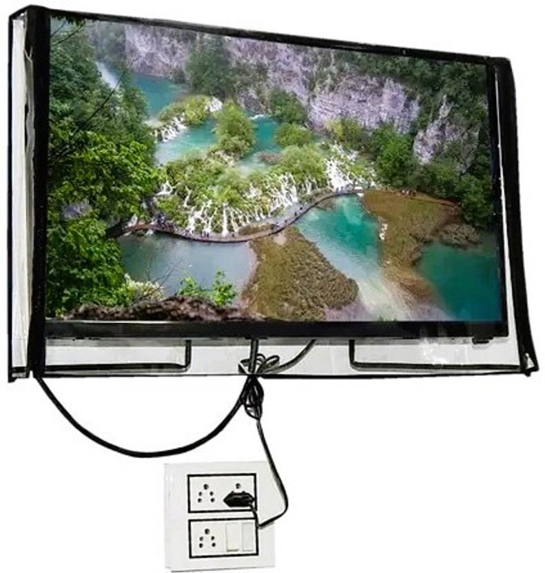 SLACXICO ENTERPRISES for 50 inch LED/LCD TV Cover  - Transparrent Led Tv Cleyar Cover(Cleyar)