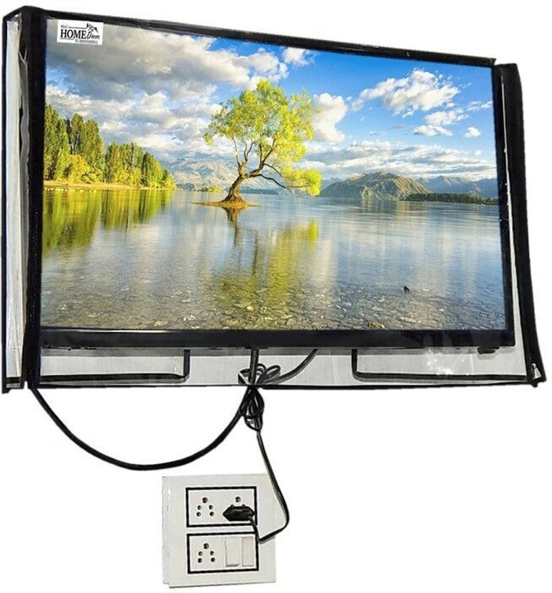 SLACXICO for 32 inch sumsung 32 inch smart tv cover  - stylish all models 32 inch smart led/lcd tv cover(Transprent)