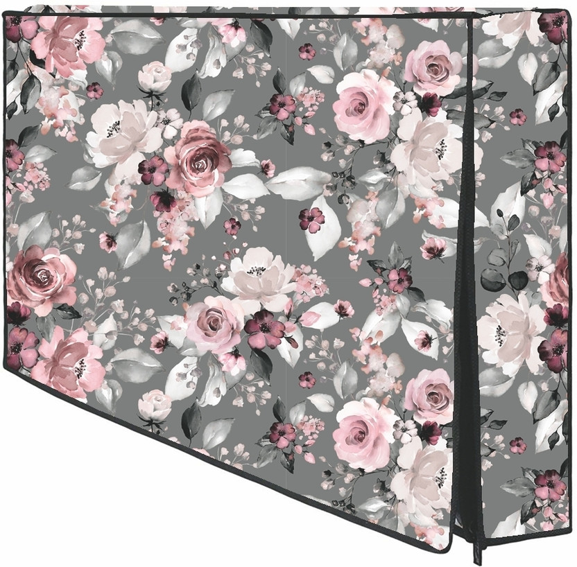 Wacky for 32 inch Thomson, KODAK, Sony, Samsang, Mi Led TV Cover  - For 32 inches Led Cover / Tv Cover All Models With Screen Layer(Grey, Pink)