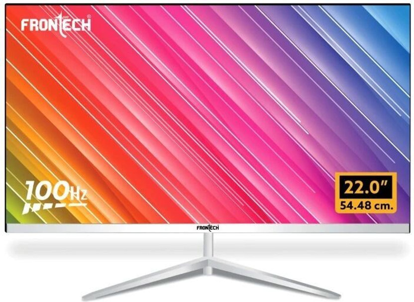 Frontech Ultima Series 55.88 cm (22 inch) Full HD LED Backlit VA Panel Monitor (MON-0091)(Adaptive Sync, Response Time: 5 ms, 100 Hz Refresh Rate)