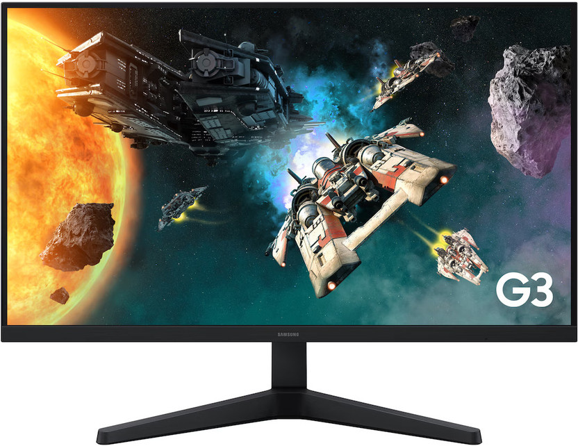 Samsung Samsung G3 ESSENTIAL 60.96 cm (24 inch) Full HD IPS Panel Gaming Monitor (LS24HG310EWXXL- HDMI & DP PORT, GAME MODE, EYE SAVER MODE)(Frameless, AMD Free Sync, Response Time: 1 ms, 144 Hz Refresh Rate) - Flipkart Deal