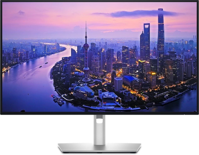 DELL UltraSharp U2725QE (3840 x 2160) Thunderbolt Hub 68.58 cm (27 inch) 4K Ultra HD LED Backlit IPS Panel Monitor (100% sRGB,3000:1 contrast,HDR 600,HDMI, DP, USB-C 140W PD, Height, Pivot, Swivel)(Frameless, Response Time: 5 ms, 120 Hz Refresh Rate)