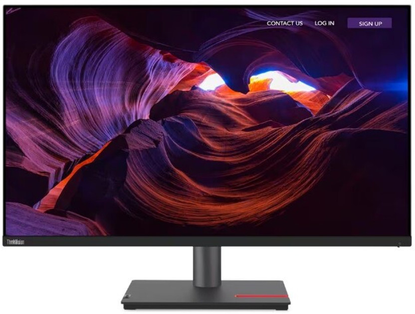 Lenovo P series 80.01 cm (32 inch) 4K Ultra HD LED Backlit IPS Panel Monitor (ThinkVision P32p-30)(Frameless, Response Time: 4 ms, 60 Hz Refresh Rate)