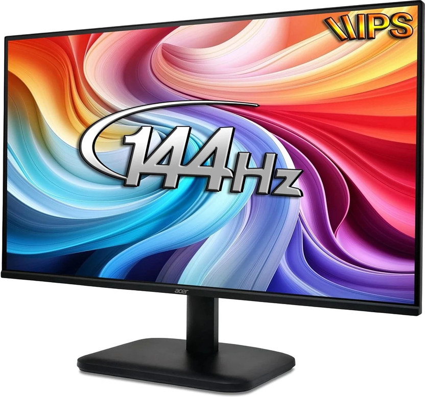 Acer 60.45 cm (24 inch) Full HD IPS Panel Monitor (EK240Y P6)(AMD Free Sync, Response Time: 1 ms, 144 Hz Refresh Rate)