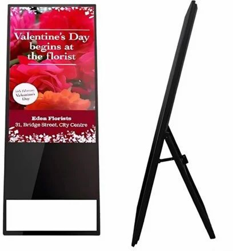Eecore led Digital Signage Standee Projector Screen Kiosk Advertisement Machine 109.22 cm (43 inch) Full HD IPS Panel Monitor (43INCHFD)(Response Time: 8 ms, 0 Hz Refresh Rate)