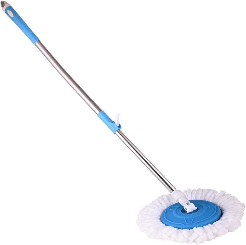 RAMNARAYAN Microfiber Magic Spin Mop 360 Rotate Mop Set(Multicolor)