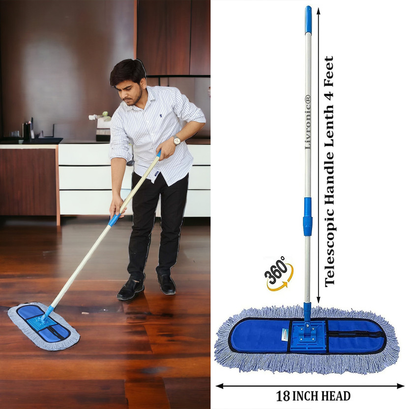 Livronic Wet & Dry Mop(Multicolor)