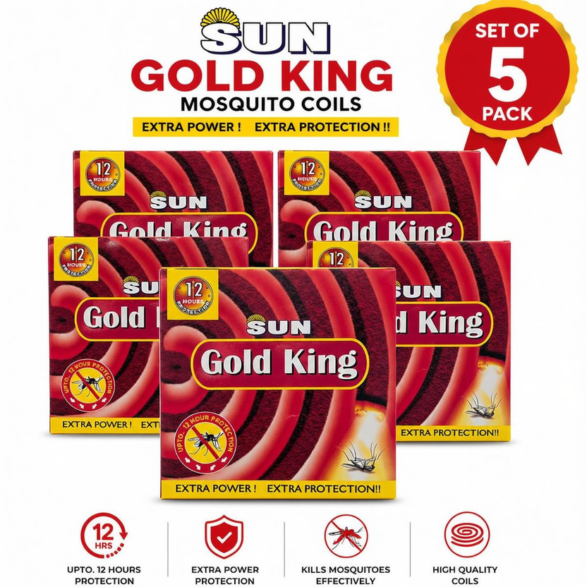 sun Mosquito Coil set of 5 Mosquito Coil