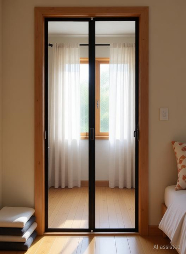 Delidge Delidge Summer Magnetic Mesh Net Anti Mosquito Insect Fly Bug Curtain Automatic Closing Door Screen Kitchen Curtain Drop Shipping Nylon Washable Adults Mosquito Net(Transparent, Frame Hung) - Flipkart Deal