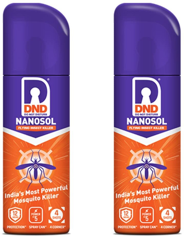 DND Nanosol Flying insect killer/Mosquito Repellent Mosquito Vaporiser(1 Unit 2 Refill)