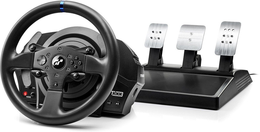 THRUSTMASTER T300 RS GT Edition Racing Game Wheel Force Feedback Work  Motion Controller(Black, For PS5, PS4, PC)