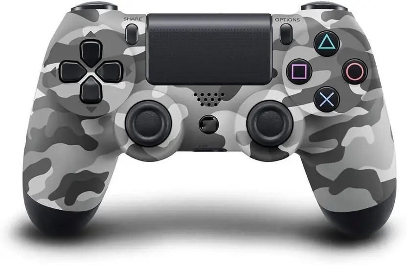 Elite Gaming Hub Playstation Dualshock4 Wireless Gamepad | High Performance |Dual Motor Bluetooth  Motion Controller(Cameo Gray, For PS4, PC)
